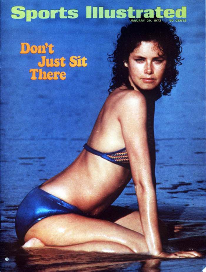 Dayle Haddon in the Bahamas